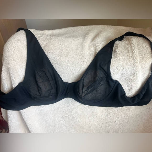 Nueskin (NWT) 38 B black mesh bra Retail $29.95 - clothes - Picture 3 of 13